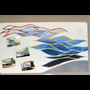 1986 09 19 Brewery Creek Mural Project graphic design blue waves with orange red yellow outline