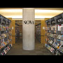 2005 10 17 28 Nova Library installation shot pillar and book shelves
