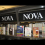 2005 10 17 50 close up Nova Library installation top shelf with NOVA sign above