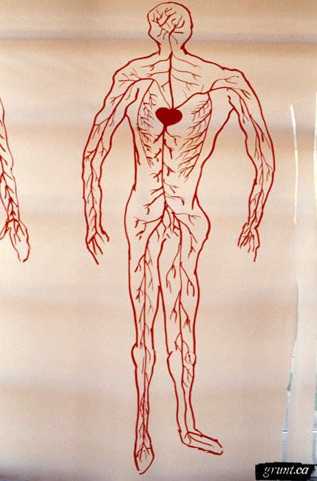 1997 10 14 Positive Oraf human single figure drawing red veins