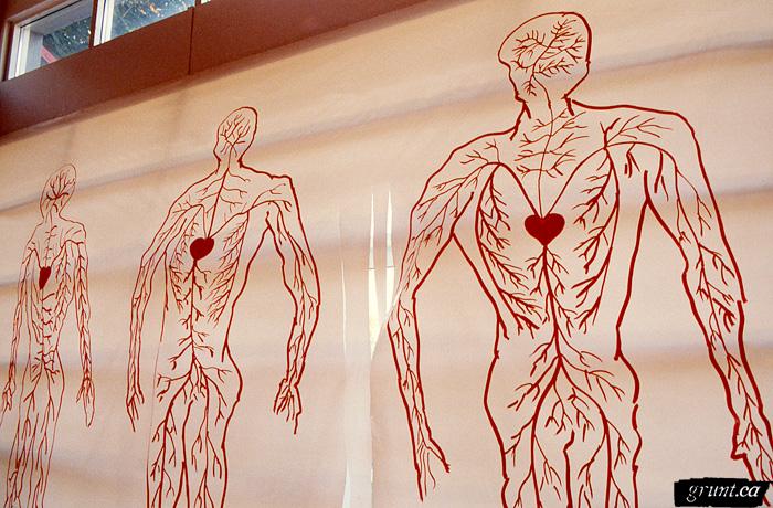 1997 10 14 Positive Oraf human three figure drawing red veins